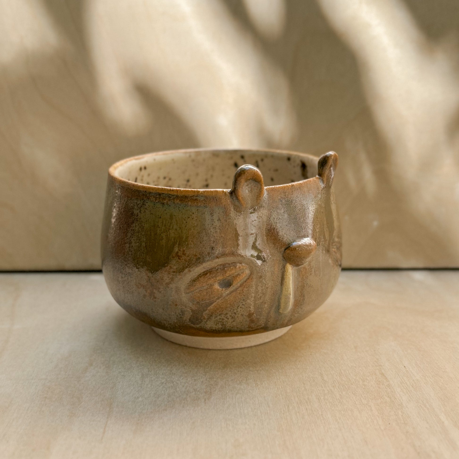 Snot-Nosed Wombat Latte Cup